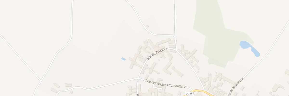 Plan du 30E Rue du Pourtour à Auxy