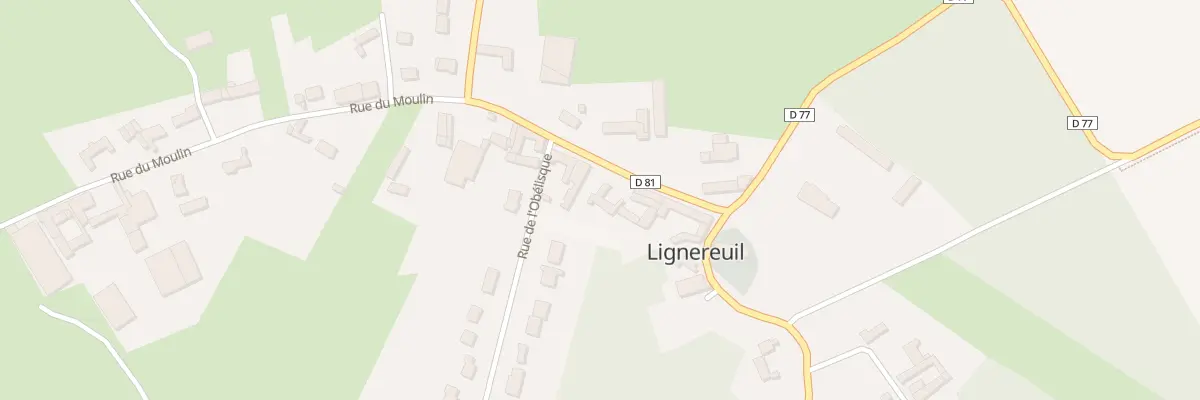 Plan du 3 Rue Verte à Lignereuil