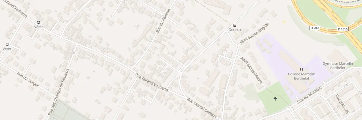 Plan du 15 Rue Marcel Deneux à Nogent-sur-Oise