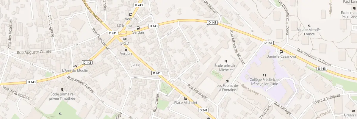 Plan du 7 Rue Denis Papin à Fontenay-sous-Bois