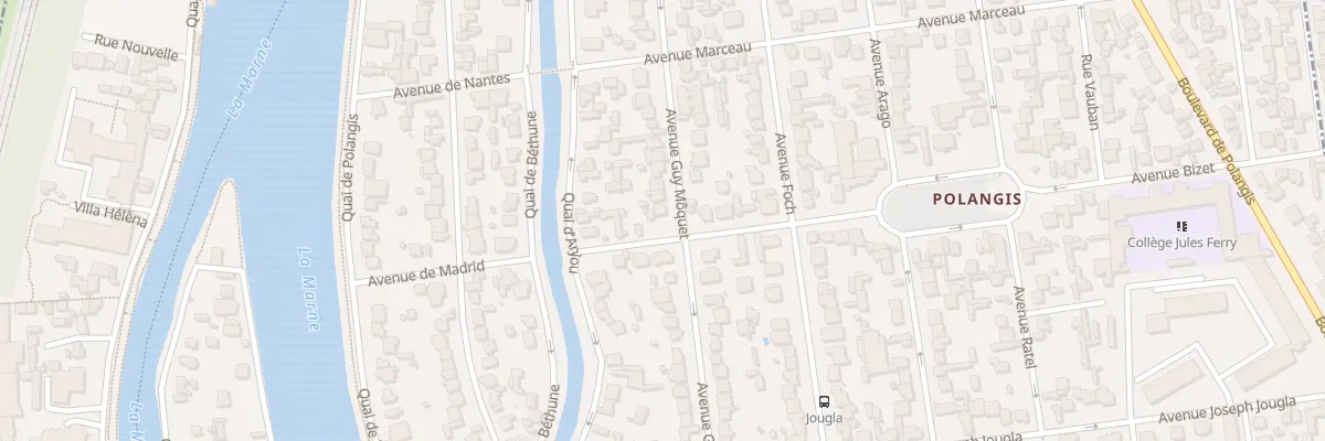 Plan du 59 Av Guy Môquet à Joinville-le-Pont