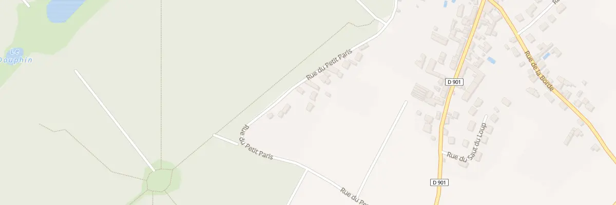 Plan du 21 Rue du Petit Paris à Courances