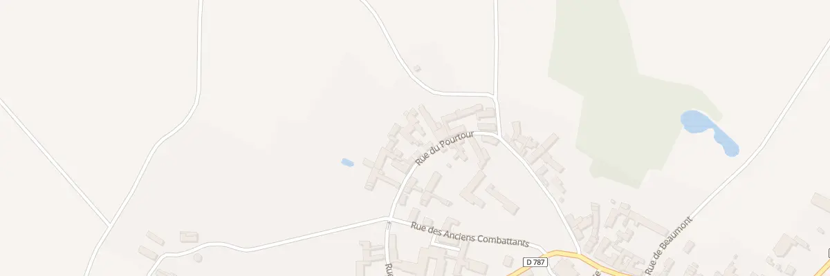 Plan du 30 Rue du Pourtour à Auxy