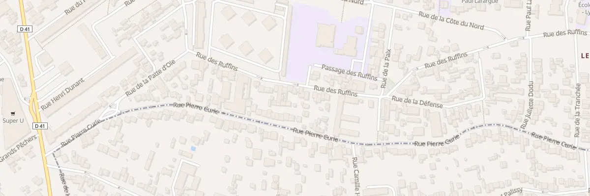 Plan du 106 Rue des Ruffins à Montreuil