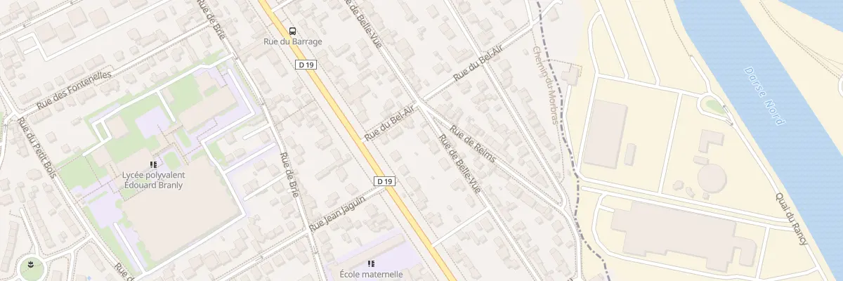 Plan du 30 Rue de Bellevue à Créteil