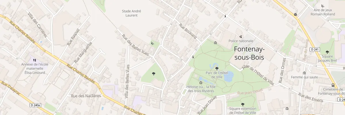 Plan du 5 Rue Saint-Germain à Fontenay-sous-Bois