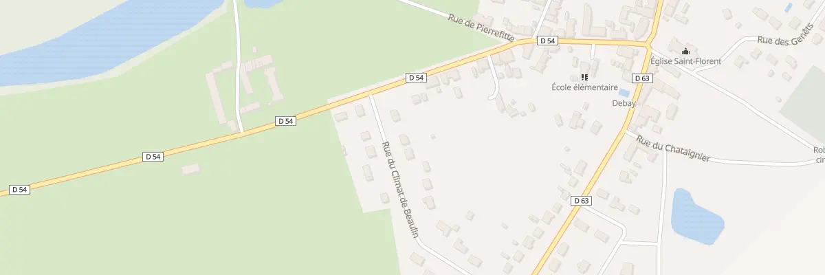 Plan du 3 Rue du Climat de Beaulin à Saint-Florent-le-Jeune