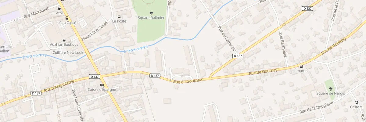 Plan du 106 Rue de Gournay à Corbeil-Essonnes