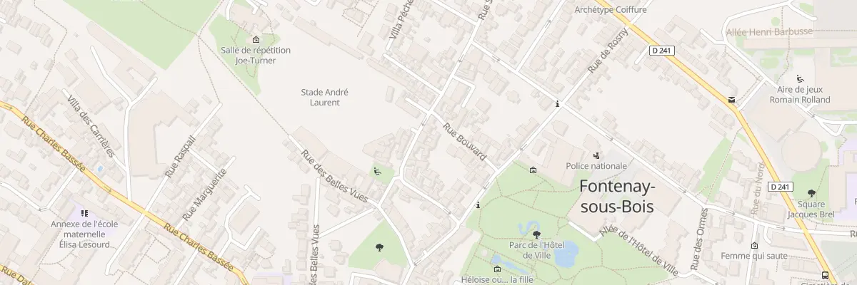 Plan du 22 Rue Saint-Germain à Fontenay-sous-Bois