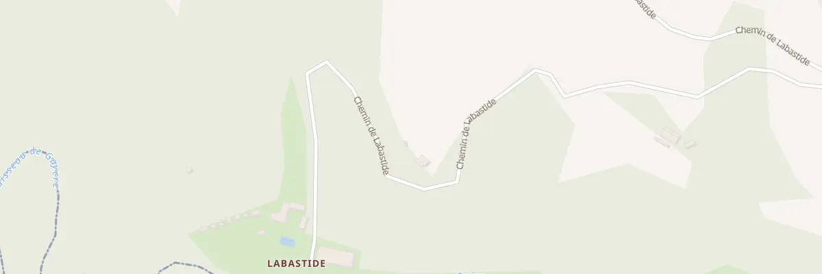 Plan du 5104 Labastide au Dourn