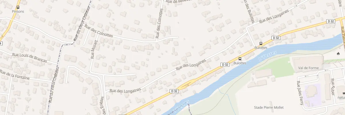 Plan du 33 Rue des Longaines à Yerres