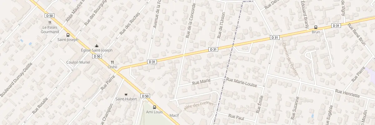 Plan du 10 Rue de la Concorde à Montgeron