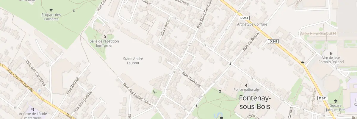 Plan du 27 Rue Saint-Germain à Fontenay-sous-Bois