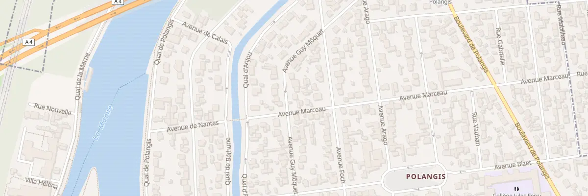 Plan du 88 Av Guy Môquet à Joinville-le-Pont