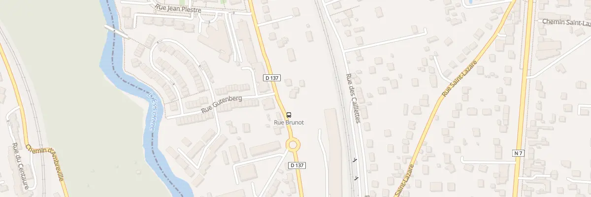 Plan du 187 Rue de la Papeterie à Corbeil-Essonnes
