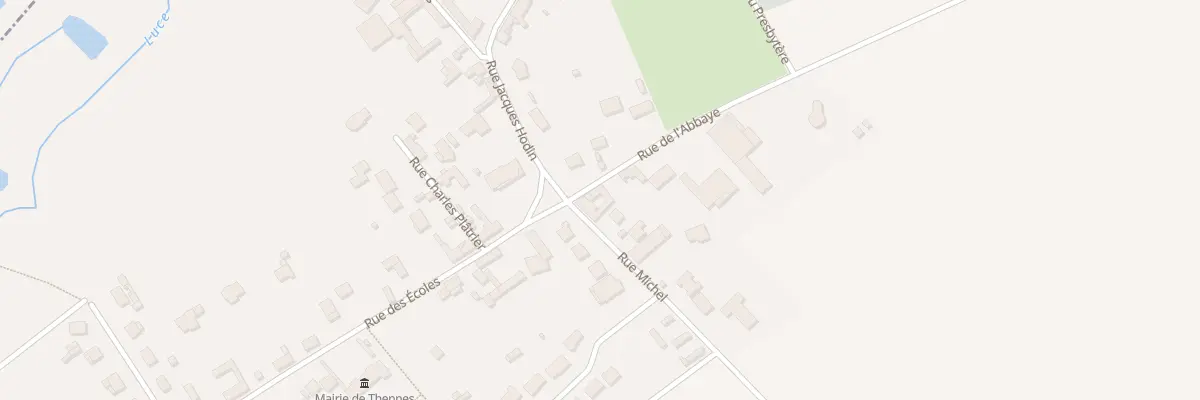 Plan du 2 Rue Michel à Thennes