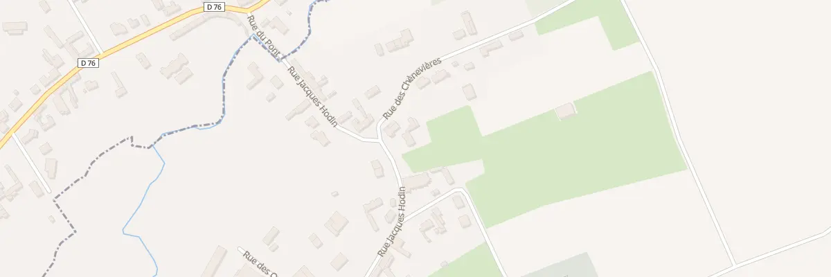Plan du 17 Rue Jacques Hodin à Thennes