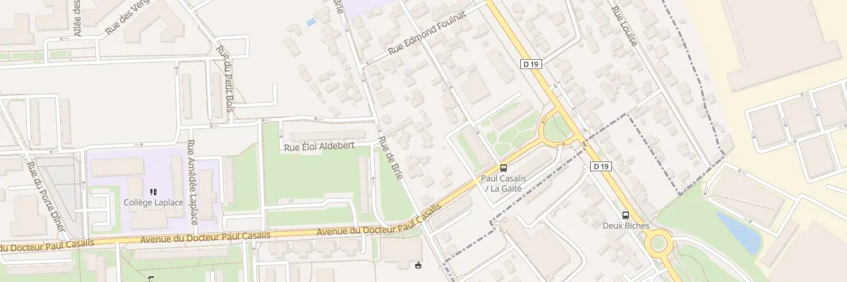 Plan du 169B Rue de Brie à Créteil