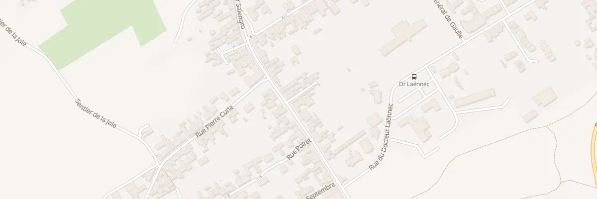 Plan du 87 Rue Roger Salengro à Auchel