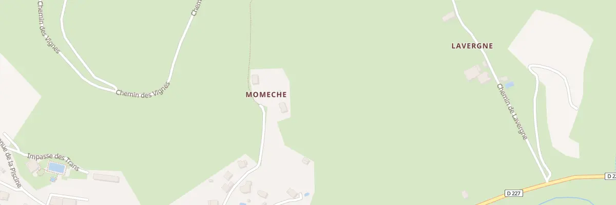 Plan du 5608 Momeche à Marcillac-Vallon