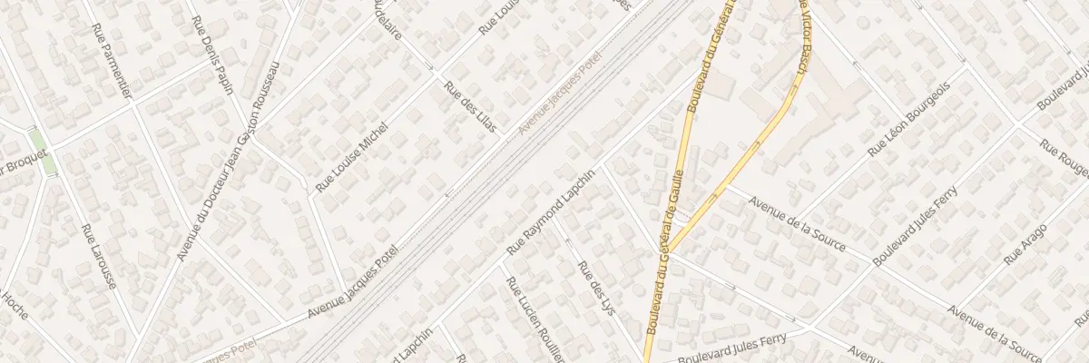 Plan du 53 Rue Raymond Lapchin à Goussainville