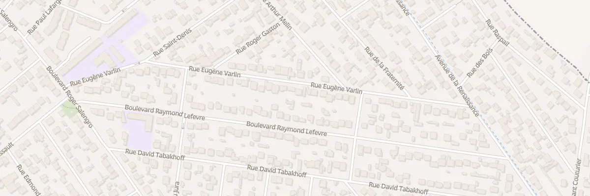 Plan du 52 Rue Eugène Varlin à Goussainville