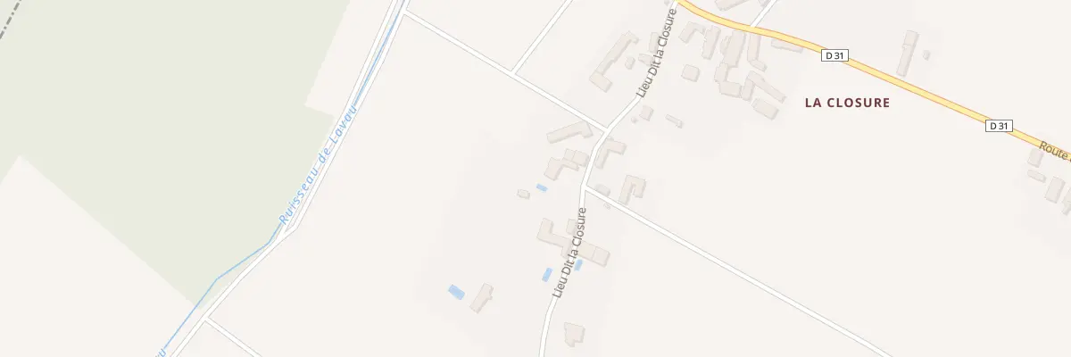 Plan du 5216 La Closure à Juranville