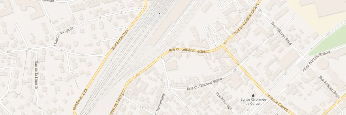 Plan du 51 Rue du Général Leclerc à Corbeil-Essonnes