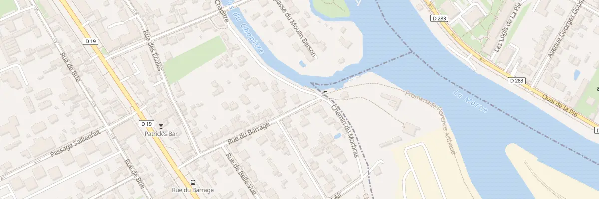 Plan du 37 Rue du Barrage à Créteil