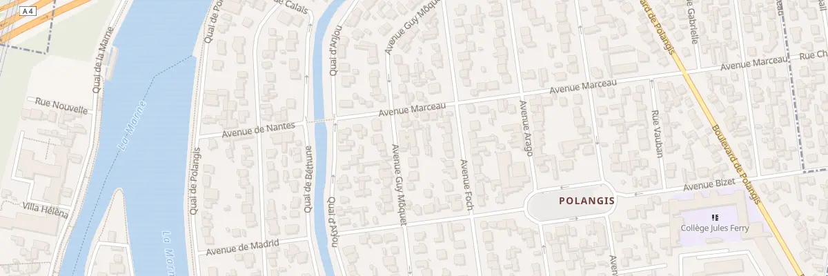 Plan du 82 Av Guy Môquet à Joinville-le-Pont