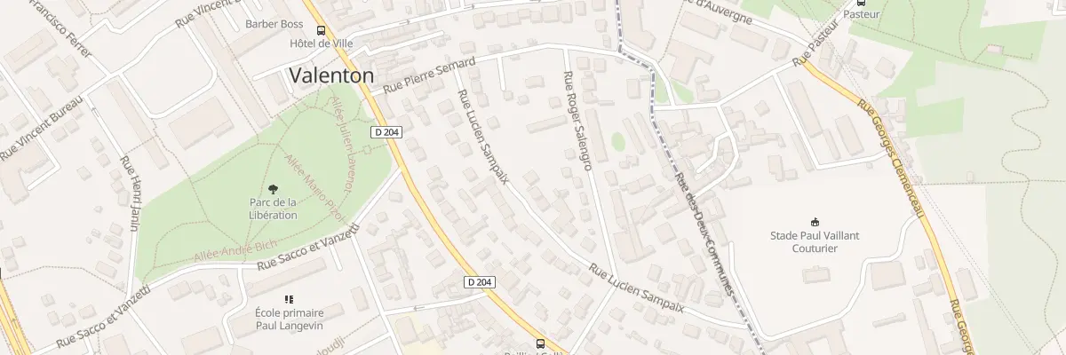Plan du 7 Rue Lucien Sampaix à Valenton