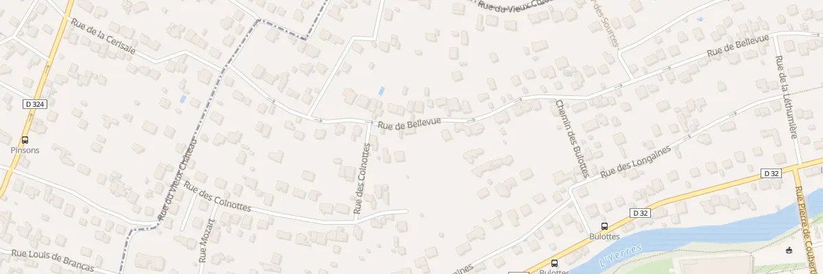 Plan du 111 Rue de Bellevue à Yerres