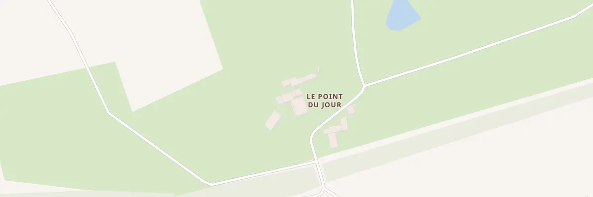 Plan du 5180 Le Point du Jour à Courçais