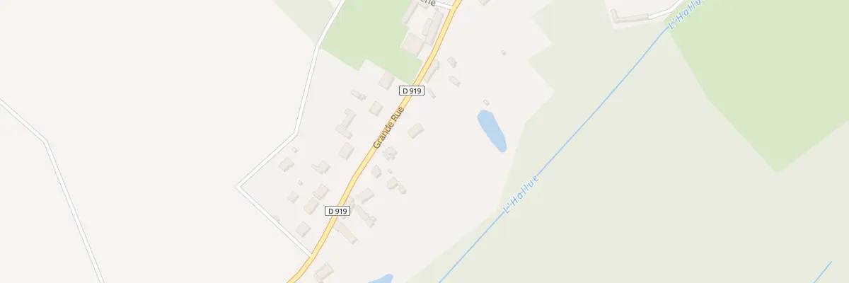 Plan du 53 Gr Grande Rue à Contay
