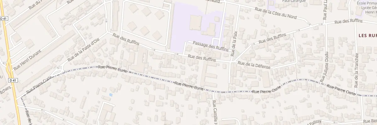 Plan du 114 Rue des Ruffins à Montreuil