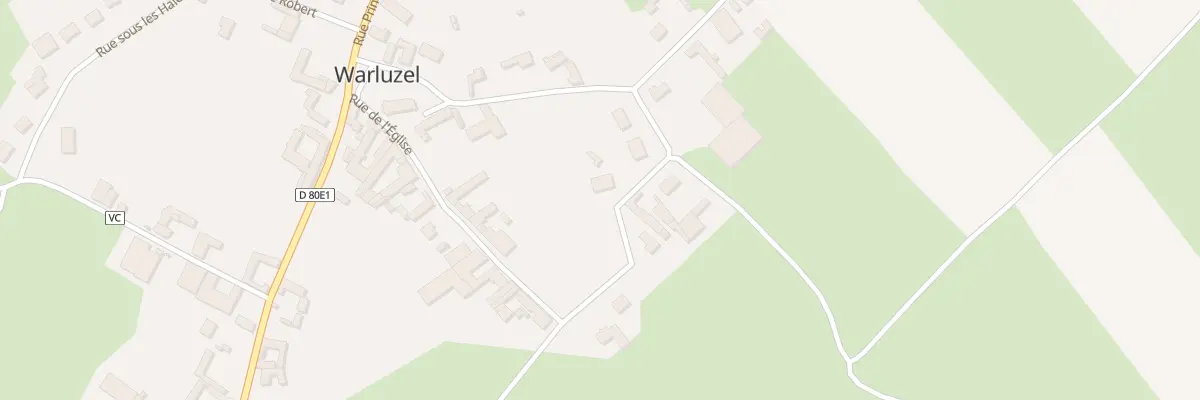 Plan du 4 Rue des Sabotiers à Warluzel