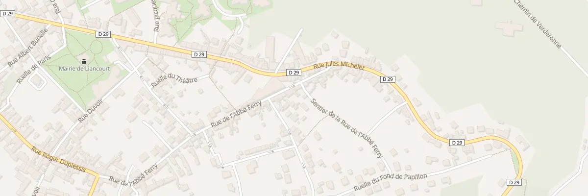 Plan du 40 Rue de l’Abbé Ferry à Liancourt