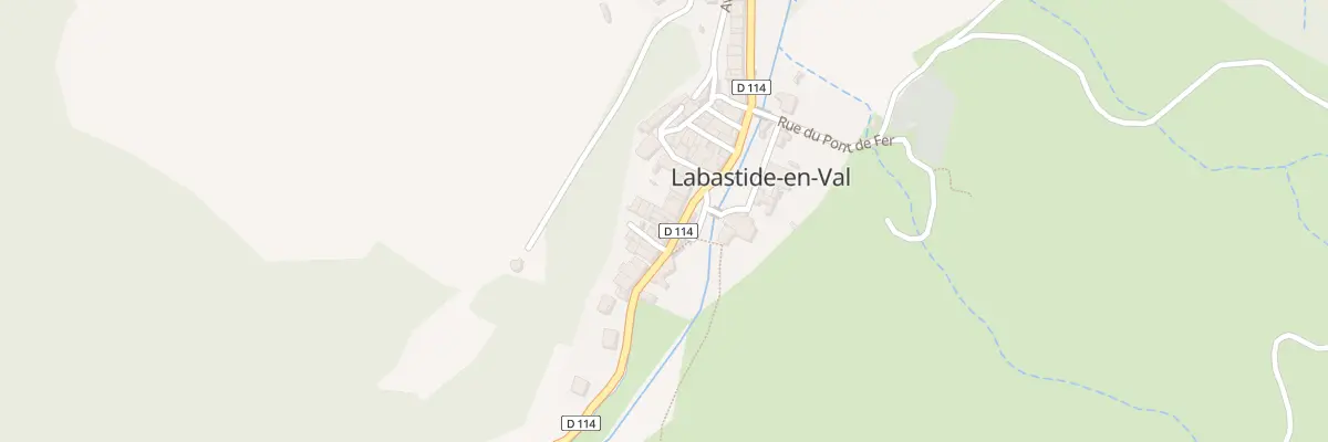 Plan du 6 Rte de Lacamp à Labastide-en-Val