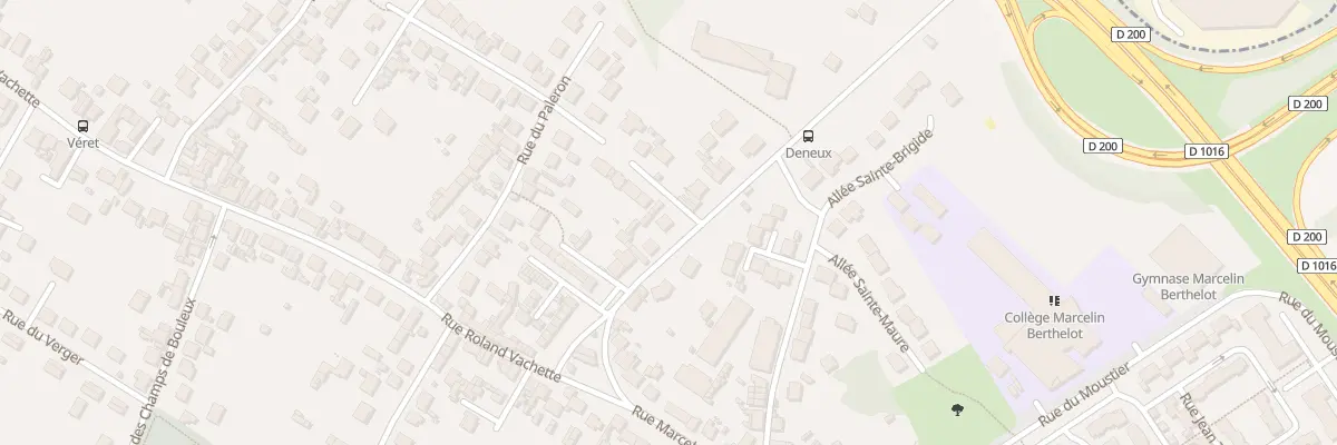 Plan du 21 Rue Marcel Deneux à Nogent-sur-Oise