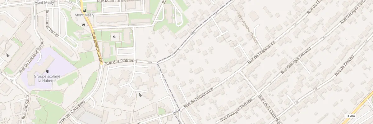 Plan du 105 Rue du Mont-mesly à Bonneuil-sur-Marne
