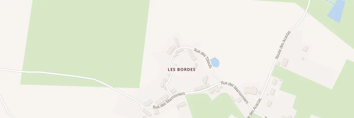 Plan du 4 Rue des Tilleuls Les Bordes à Saint-Julien-la-Genête