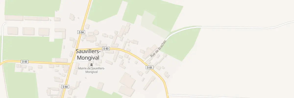 Plan du 15 Rue d’Aubvillers à Sauvillers-Mongival