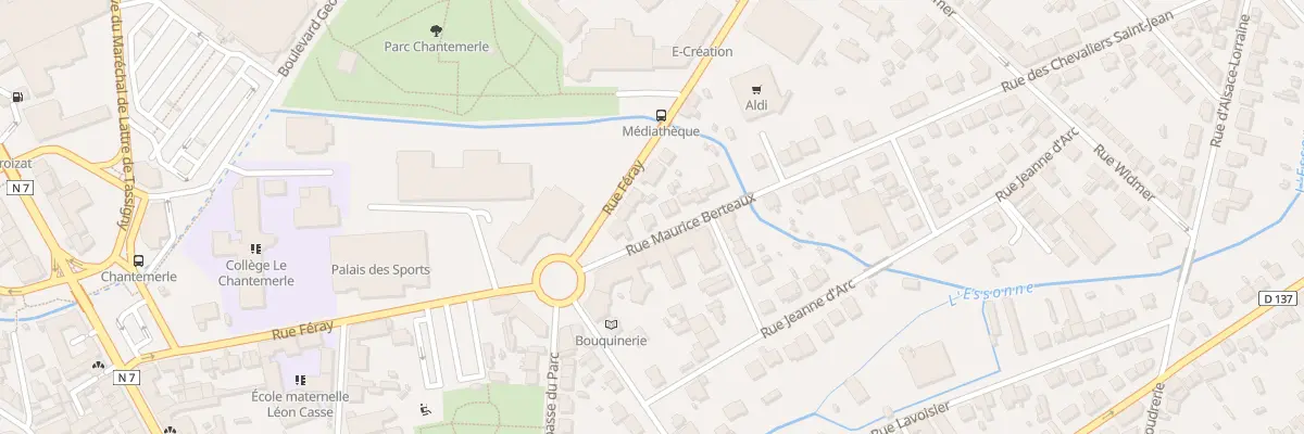 Plan du 26 Rue Maurice Berteaux à Corbeil-Essonnes