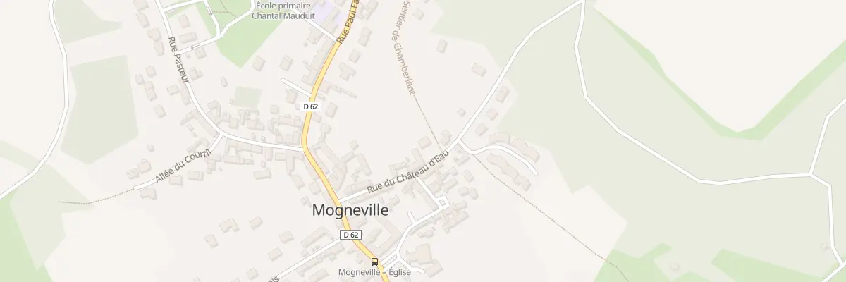 Plan du 11 Rue du Château d’Eau à Mogneville