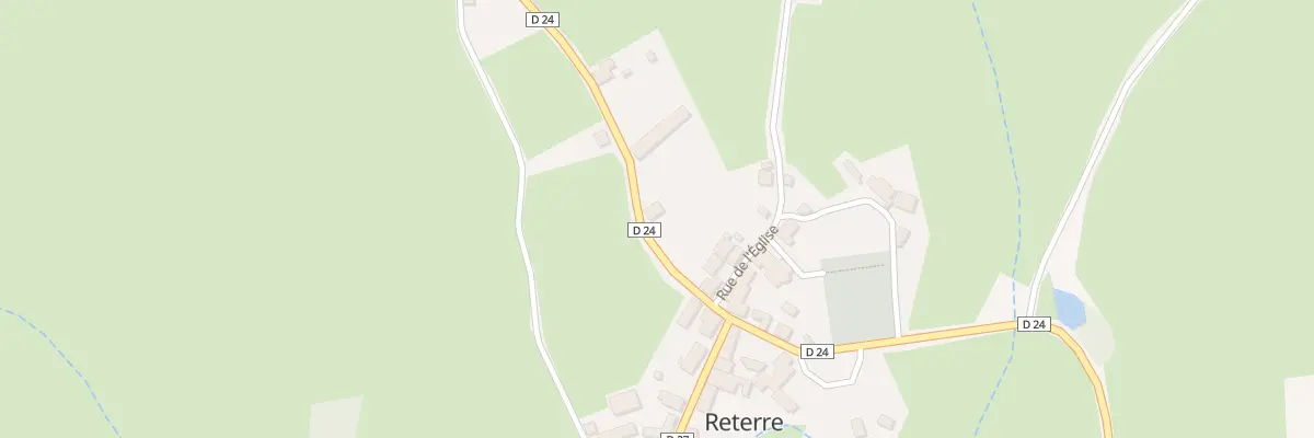 Plan du 2 Rte de Sannat à Reterre