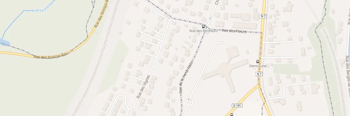 Plan du 18B Rue de la Ferté Alais à Ormoy