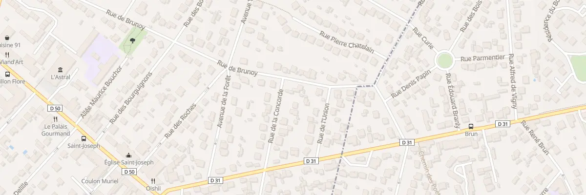 Plan du 22B Rue de la Concorde à Montgeron