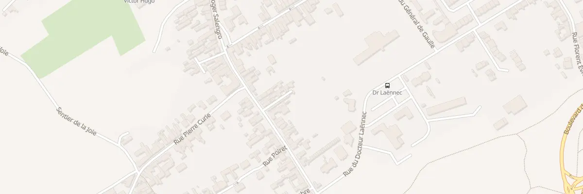 Plan du 87D Rue Roger Salengro à Auchel