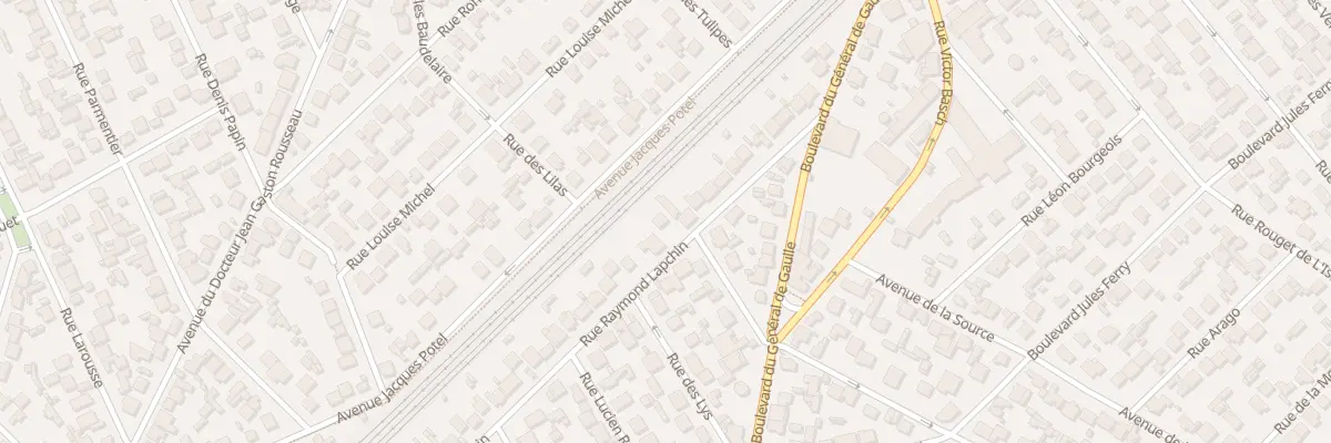 Plan du 57 Rue Raymond Lapchin à Goussainville