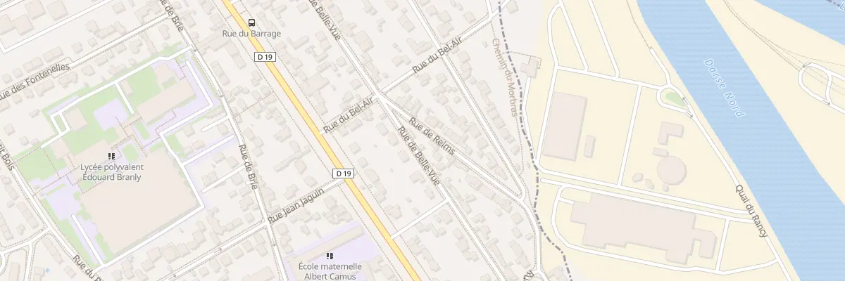 Plan du 29 Rue de Bellevue à Créteil